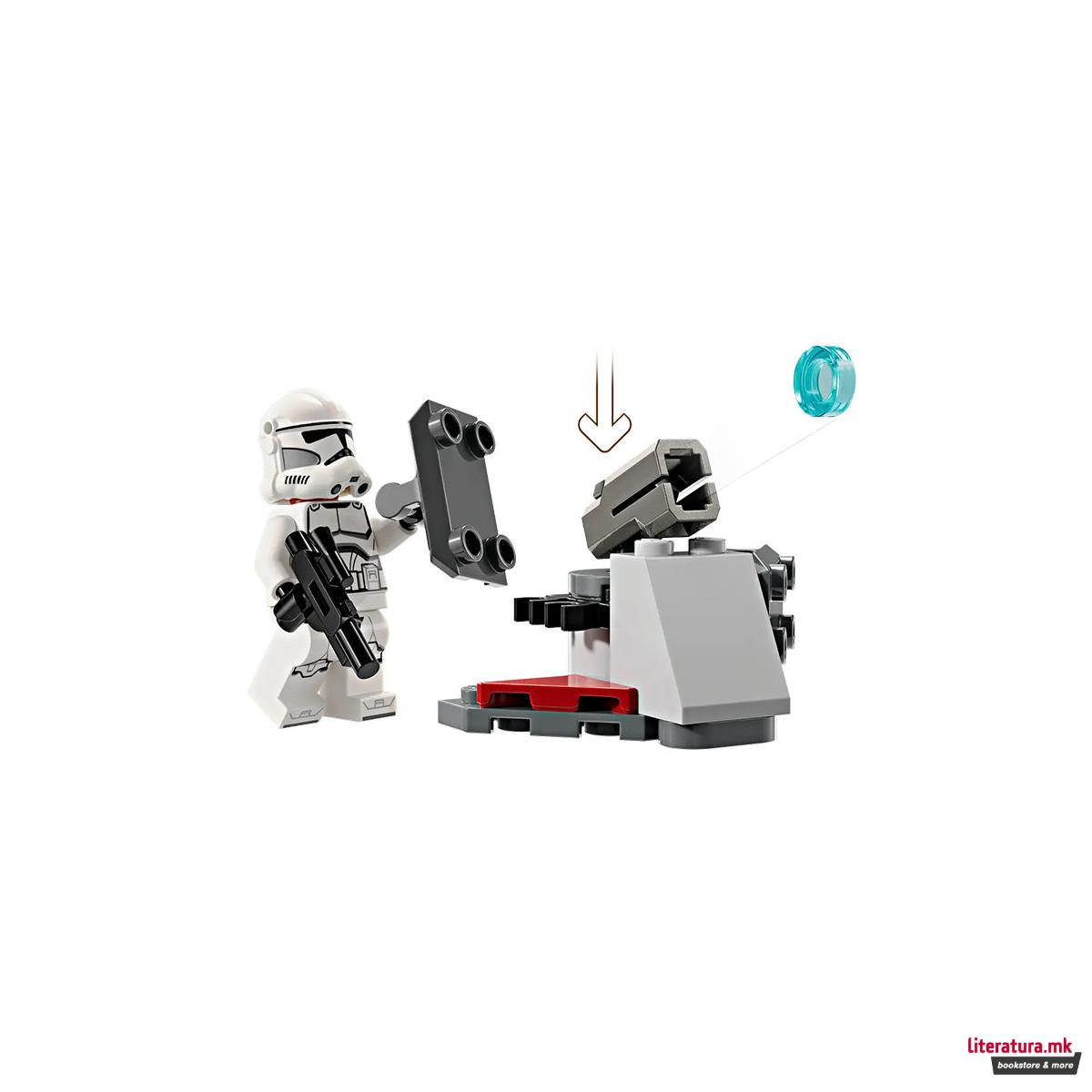LEGO коцки, Star Wars, Clone Trooper & Battle Droid Battle Pack 