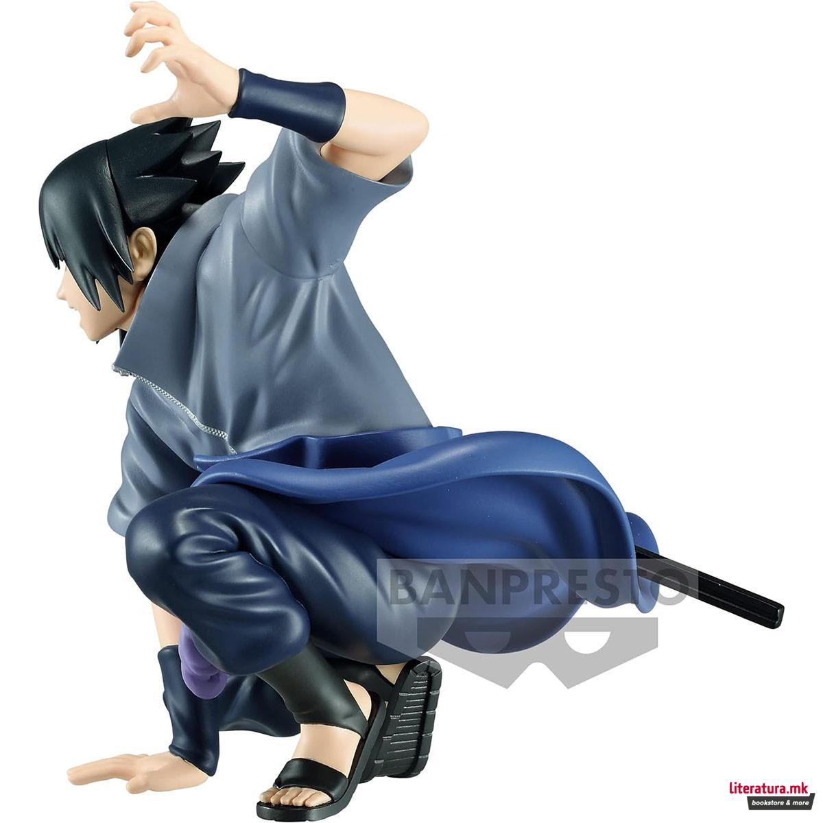 Фигура, BANPRESTO, Naruto Shippuden - Uchiha Sasuke (Panel Spectacle), 9cm 