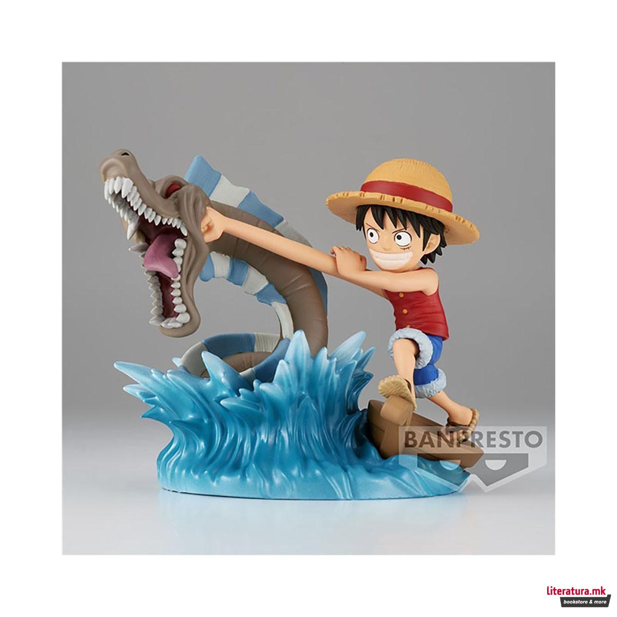 Фигура, BANPRESTO, One Piece Log Stories - Monkey D. Luffy vs Local Sea Monster 