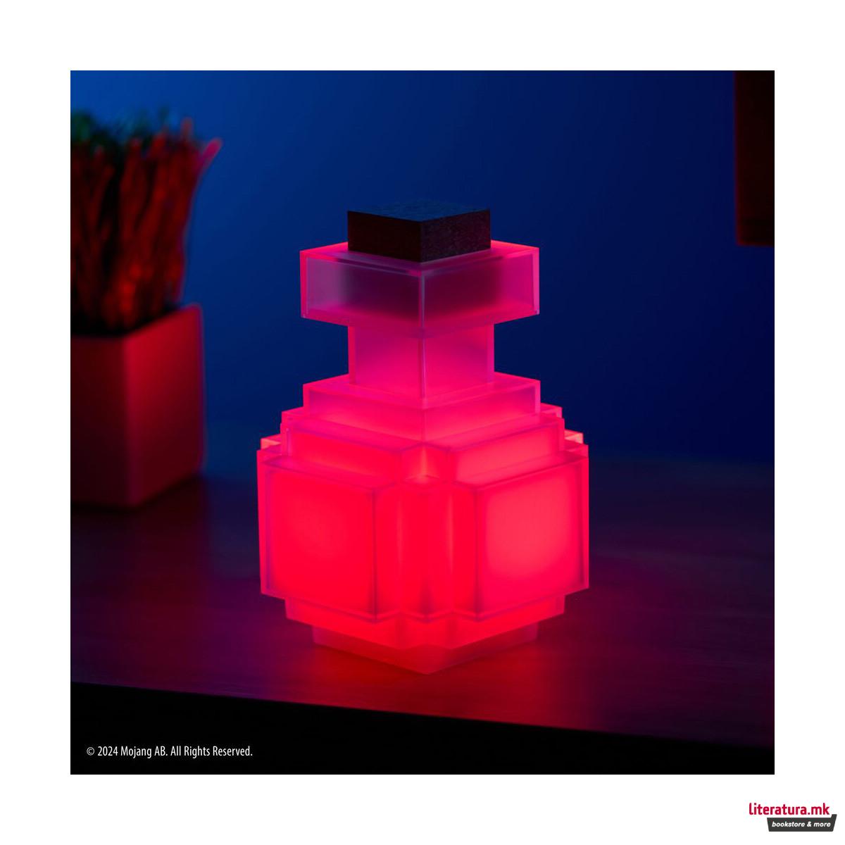 Колекционерска фигура, Minecraft - Illuminating Potion Bottle (Replica) 