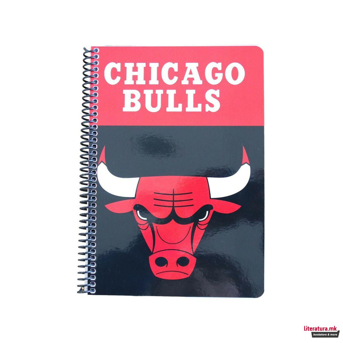 Тетратка, Chicago Bulls/Milwaukee Bucks, B5, 2 дизајни 