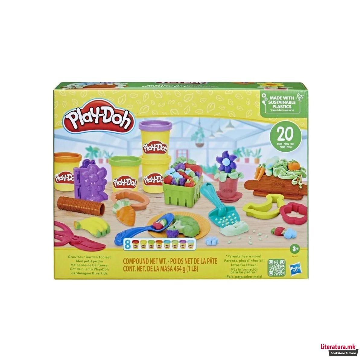 Креативен сет за игра, Play-Doh Grow Your Garden Toolset 