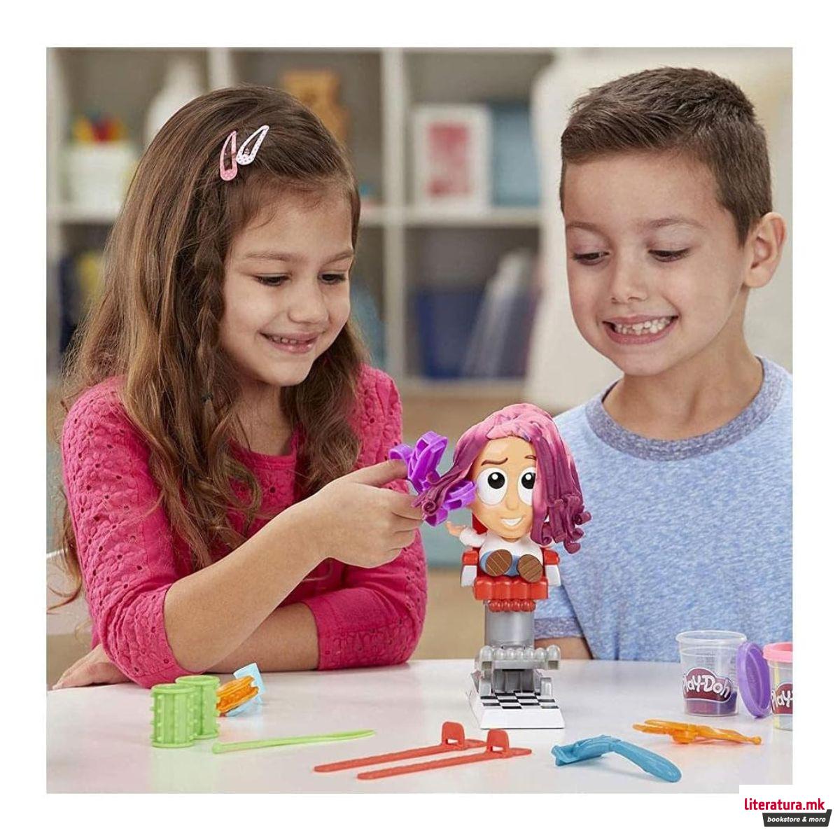 Креативен сет за игра, Play-Doh Crazy Cuts Stylist Set 