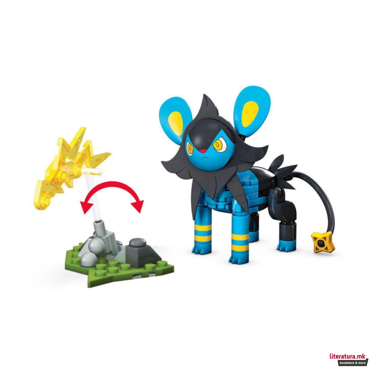 Сет коцки за градба, Pokemon Mega Construx - Luxio 