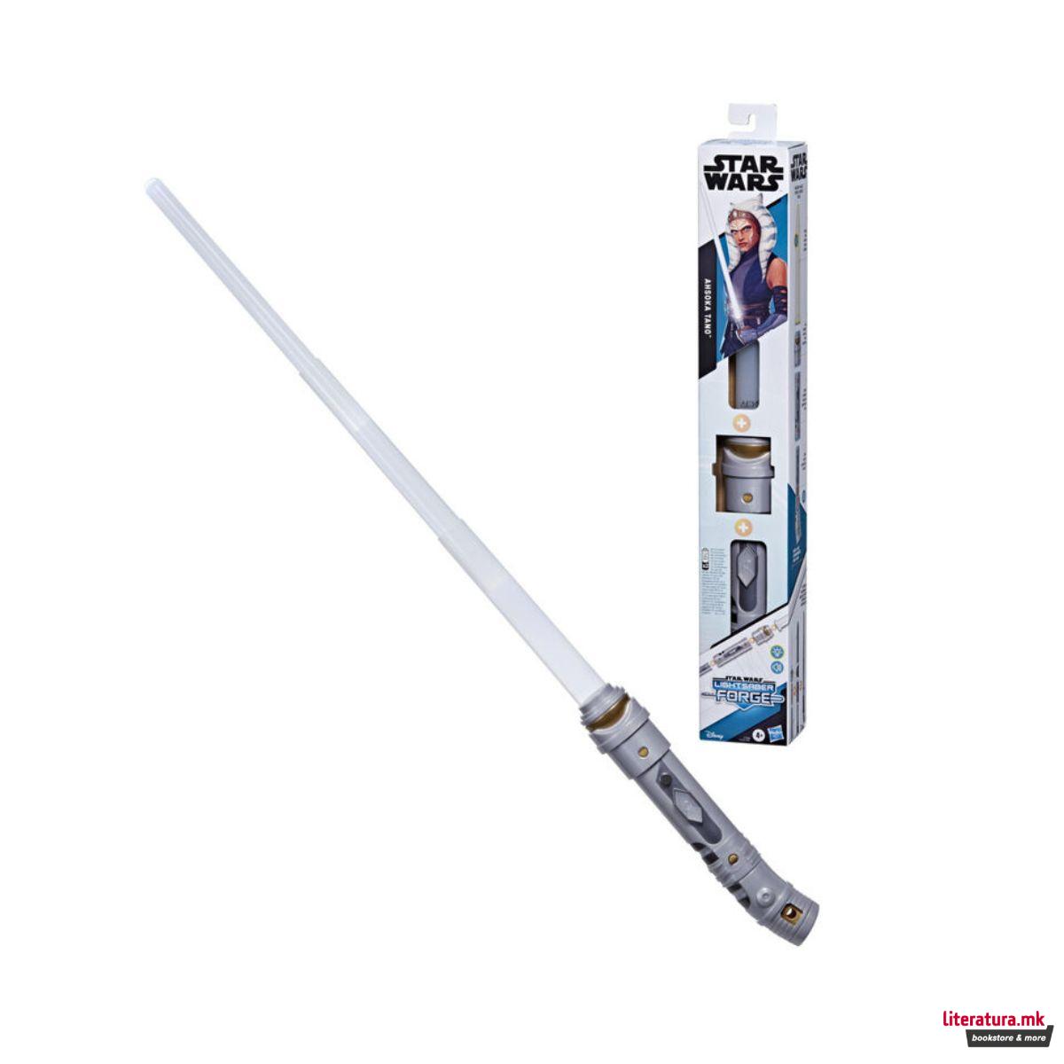 Играчка - Електронски меч, Star Wars Lightsaber Forge - Ahsoka Tano 