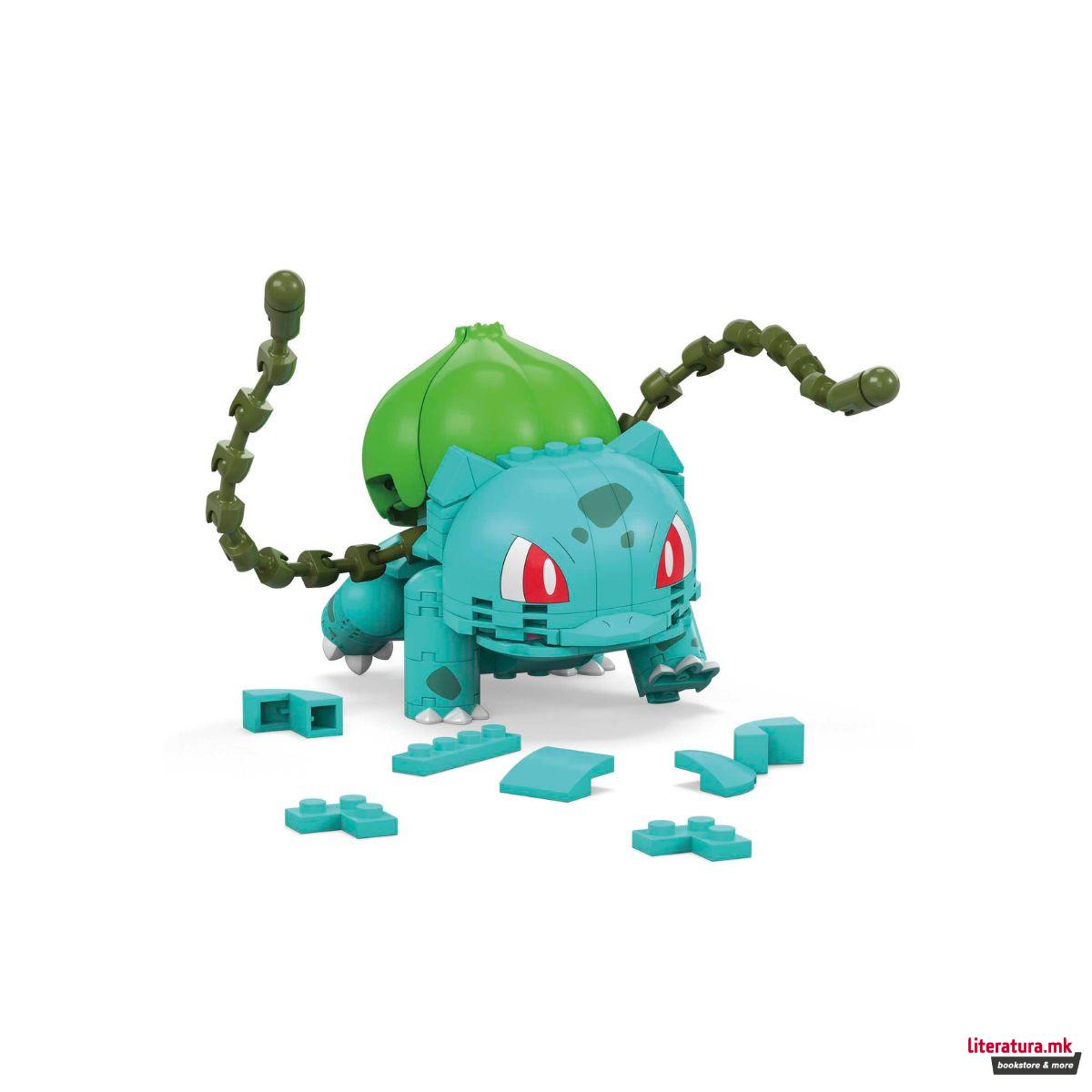 Сет коцки за градба, Pokemon Mega Construx - Bulbasaur 