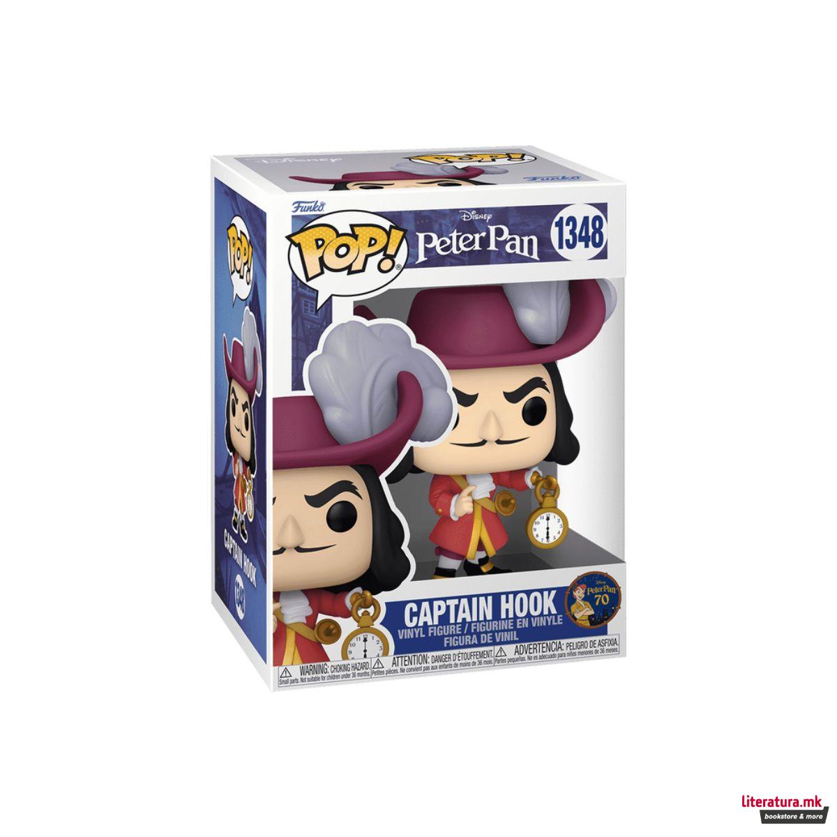 Фигура, Pop!, Disney: Peter Pan - Captain Hook 