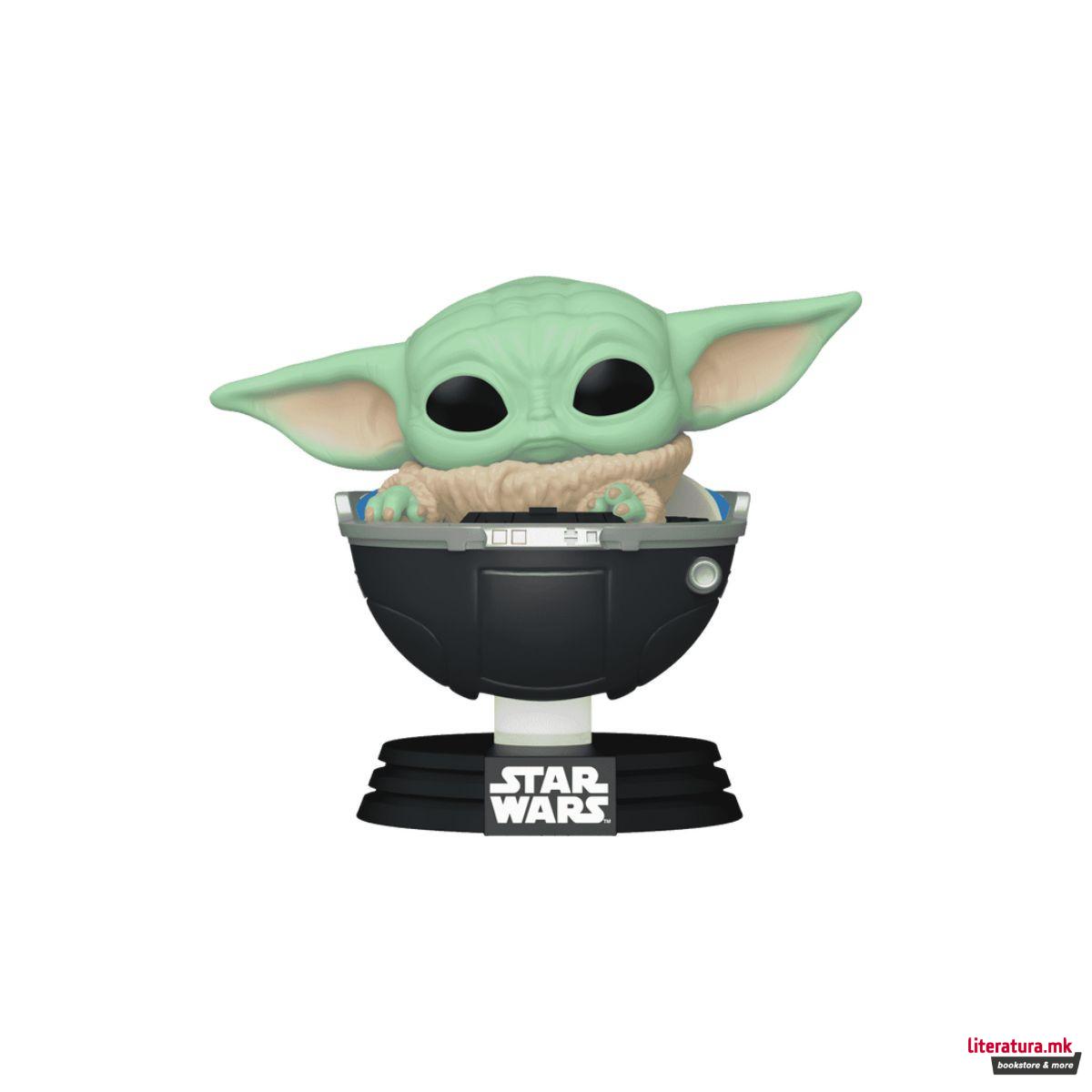 Фигура, Pop!, Star Wars - Grogu in Hovering Pram 