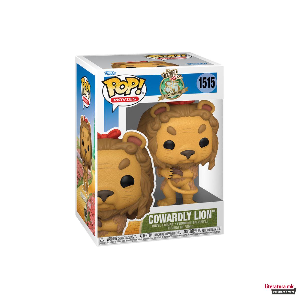 Фигура, Pop! Movies, The Wizard of Oz (85th Ann.) - Cowardly Lion 