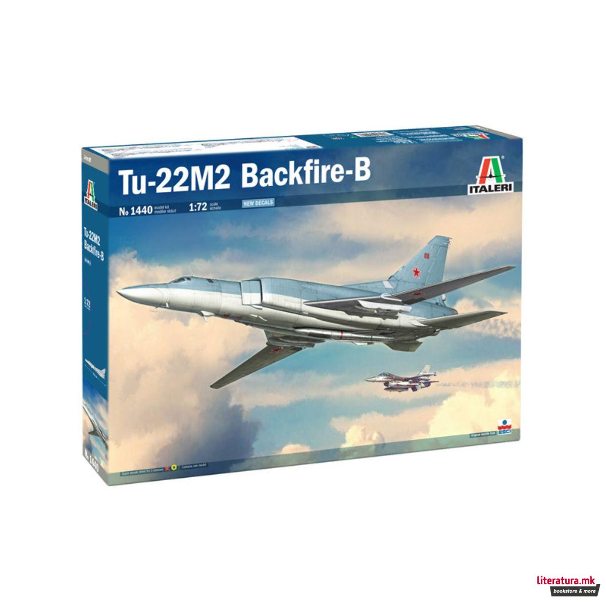 Макета, Tu-22M2 Backfire-B, 1:72 