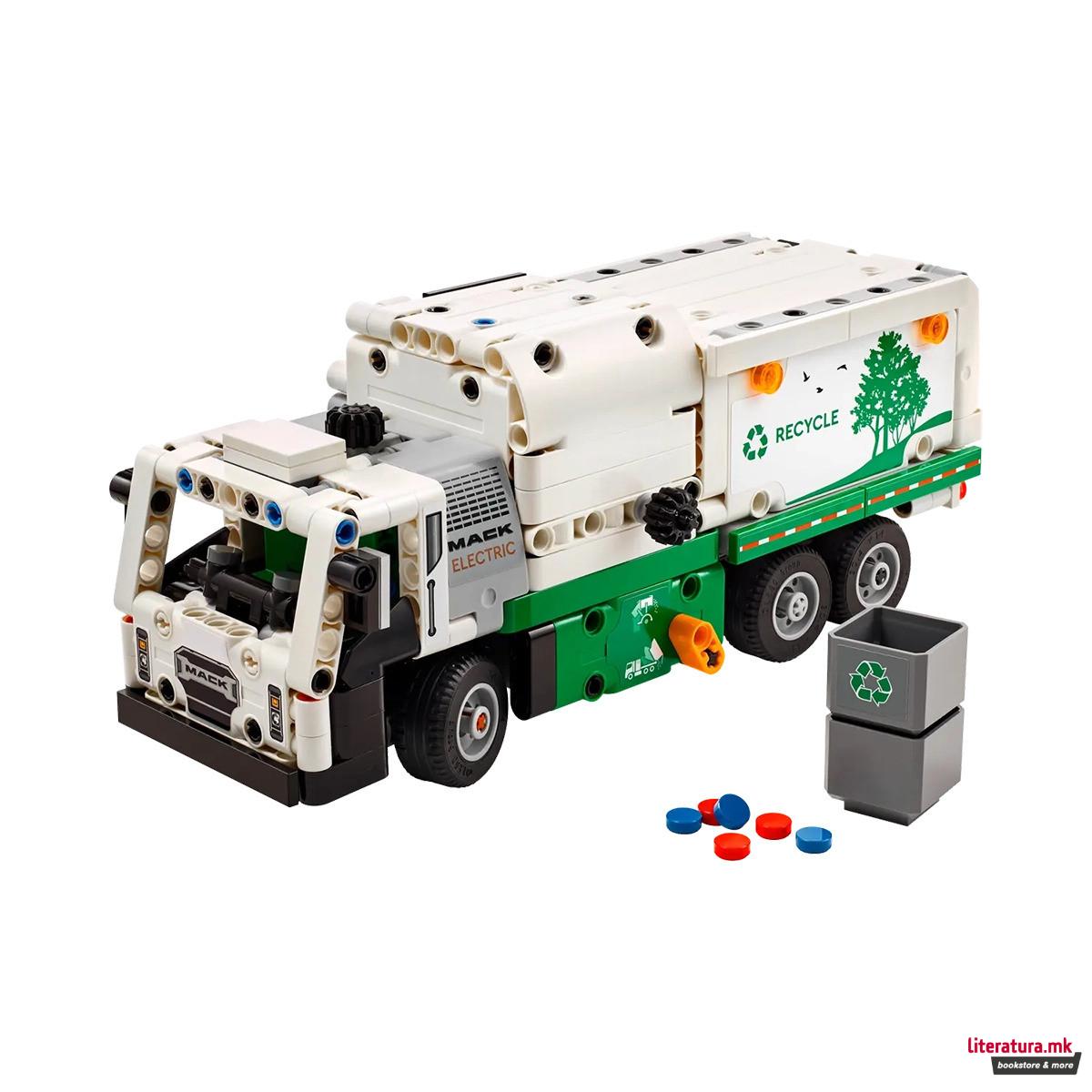 LEGO коцки, Technic, Mack® LR Electric Garbage Truck 