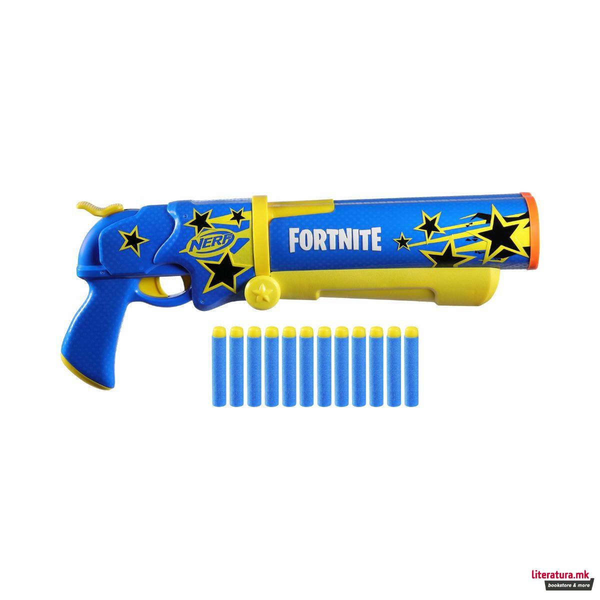 NERF пиштол со мека муниција, Fortnite - Half Tone Hero 